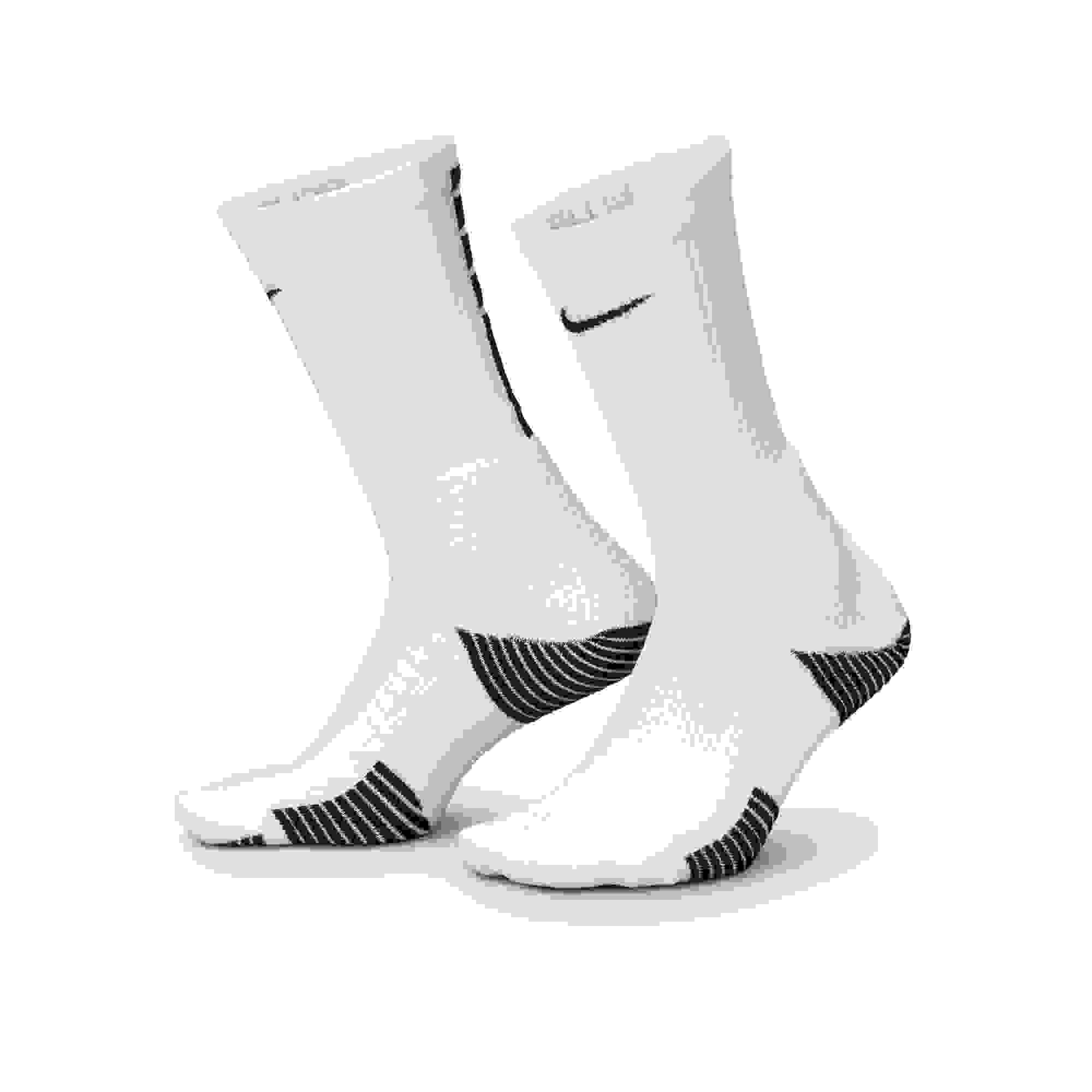 Nike Elite 2.0 White/Black Basketball Crew Socks